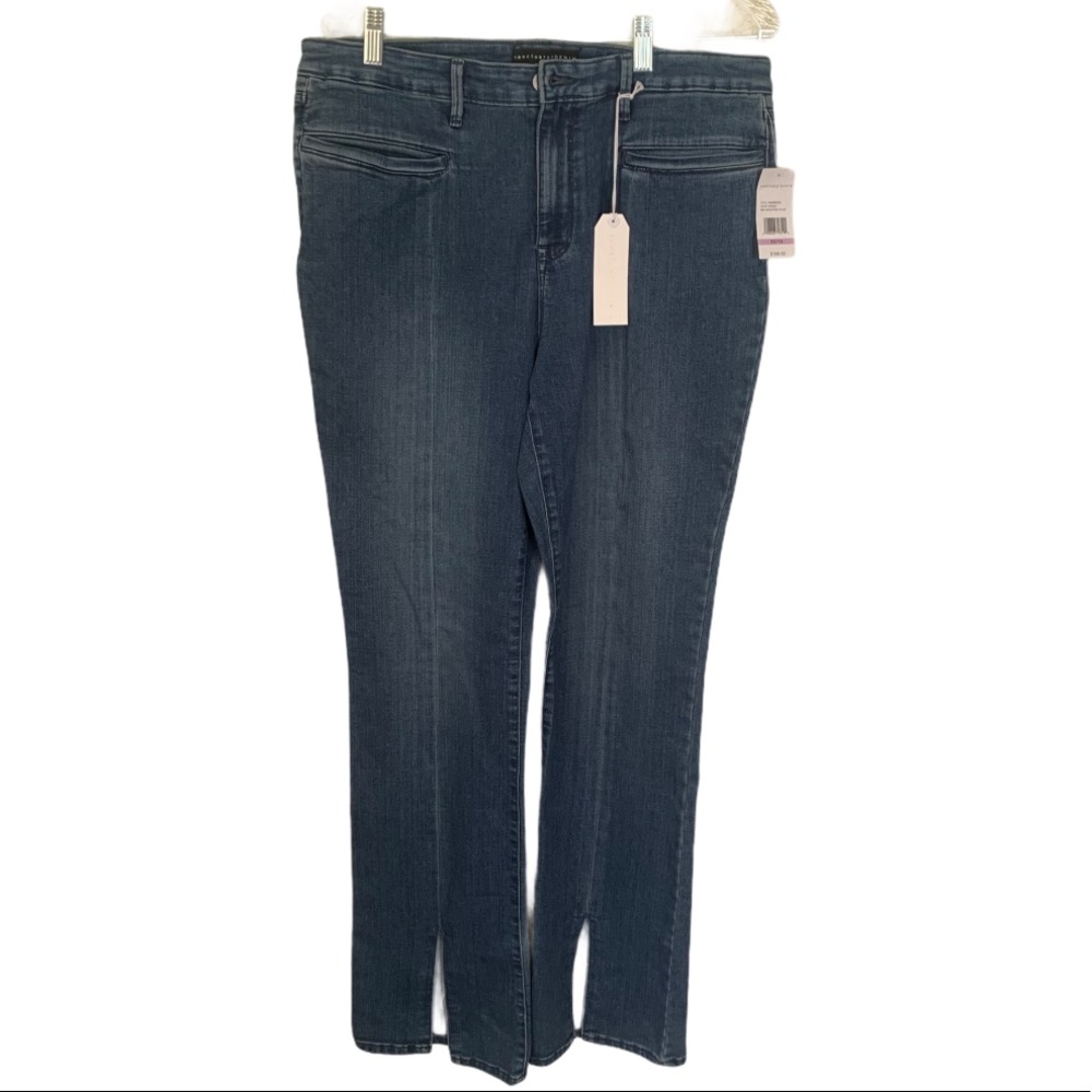 NWT SANCTUARY Denim Bootcut Slit-Hem Ankle Jeans | Size 32 - Picture 5 of 8